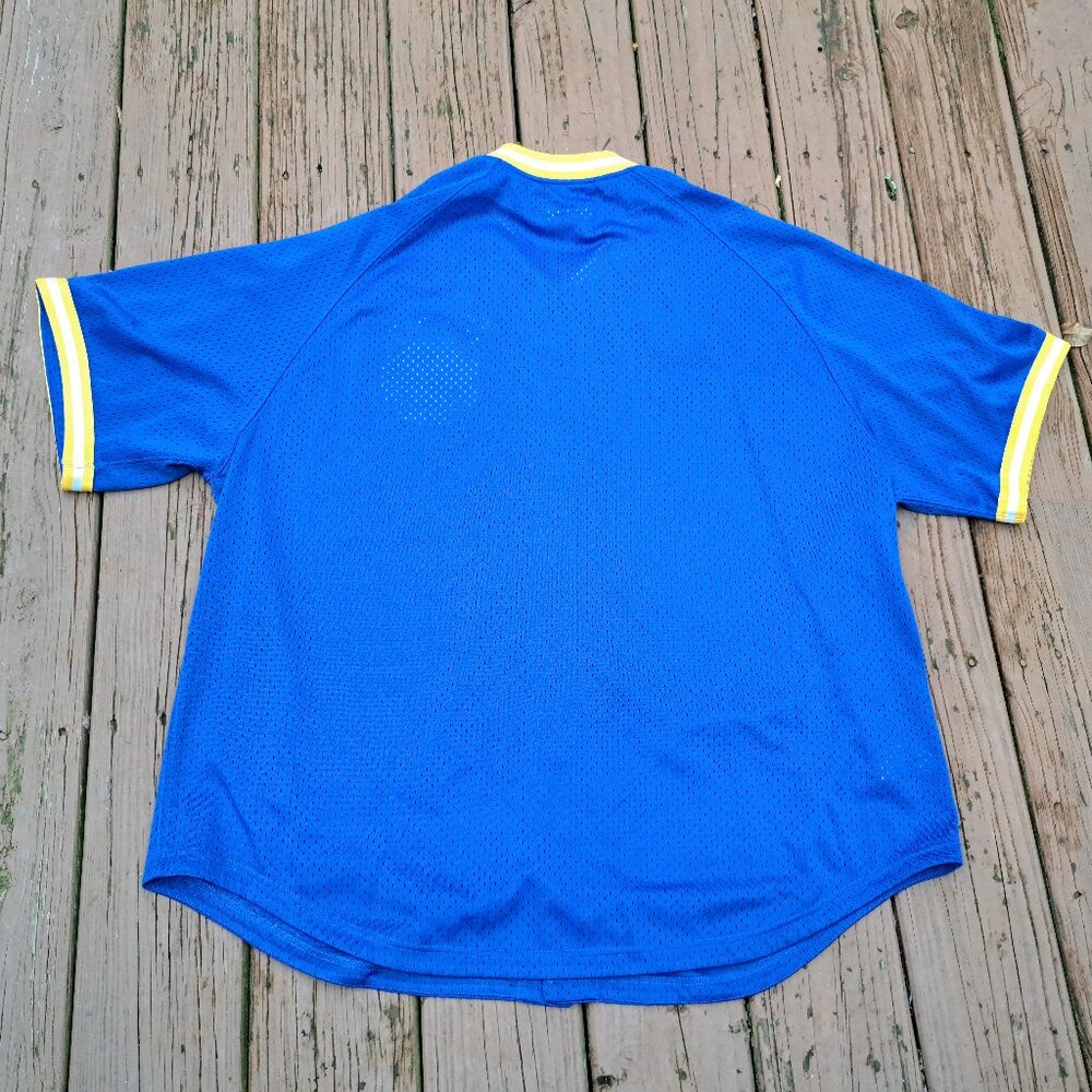 %Mitchell & Ness Golden State Warriors ( The City ) Jersey Size 4XL Men - Picture 7 of 7